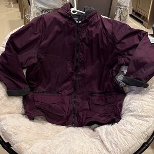Roaman's Deep Purple Bomber Jacket